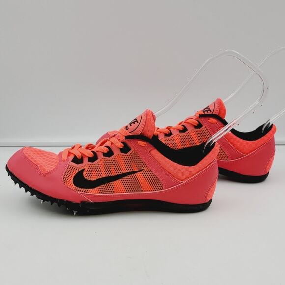 Nike Zoom Rival MD 7 Spike Woman's Sprint Running Shoes 616312-600 Size 8 Pink - Picture 5 of 10